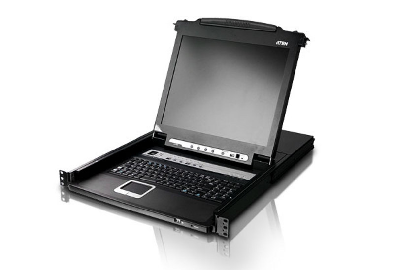 KVM Choice, UK:Aten CL5708M 8 Port Switch 1U KVM Console with 17