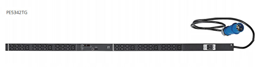 ATEN [PE6108AVA/ATEN] 1U筐体分離タイプ 8アウトレットeco PDU 電源計測・管理機能搭載 1U筐体分離タイプ ラックマウントPDU（1U⁄100V